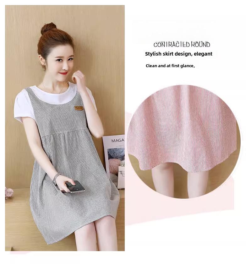 Модная одежда для беременных весна/лето: Свободные и облегающие топы, верхняя одежда и платья