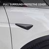 2Pcs Car Side Camera Protection Covers Kit Decoration Sticker Car Modification Accessories for Tesla Model 3 Highland Moel Y