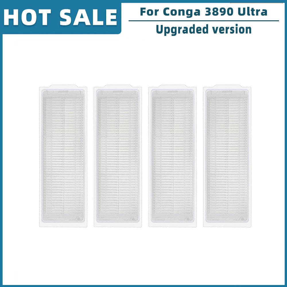 Для Cecotec Conga 3890 Ultra Titanium Vital Робот-пылесос Запасные части Аксессуары Основная Боковая щетка Hepa Фильтр Салфетка для мытья пола Крышка щетки