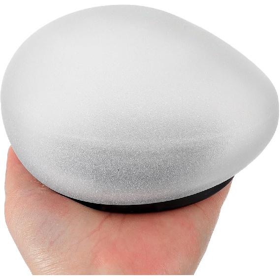 Gadpiparty Солнечные садовые фонари для улицы Светящаяся лампа в форме булыжника Садовый декор Свет Водонепроницаемые ландшафтные ночные огни для газона, патио, дорожки Белый