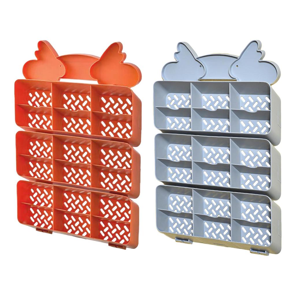 Closet Hanging Storage Solution for Undergarments and Accessories