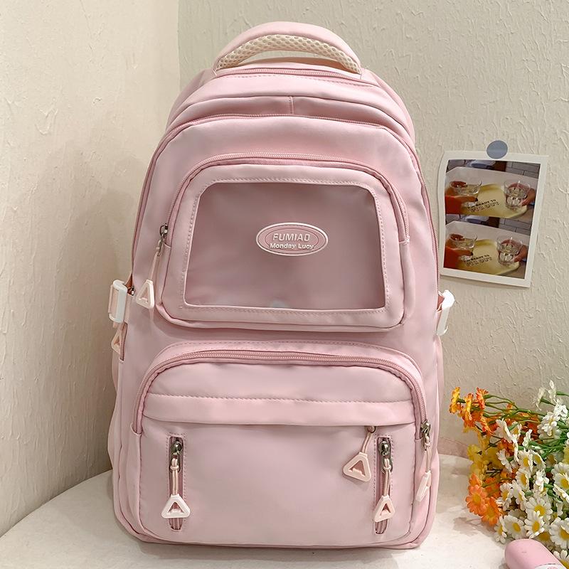 School Bag Children's Elementary School Students Girls Junior High School Students High School Two-piece Set Backpack