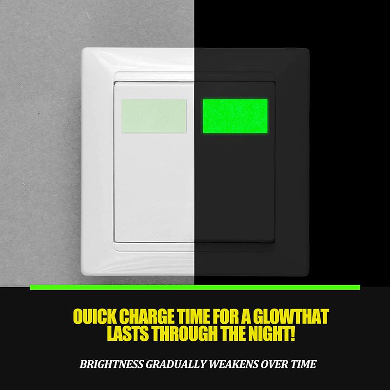 3M/5M Самоклеящаяся светящаяся лента Ночное видение Светящиеся наклейки DIY Домашнее украшение Предупреждающие флуоресцентные ленты безопасности для вечеринки