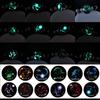 Adjustable Men Women 12 Constellation Zodiac Signs Bracelet Luminous  Braided Print Leather
