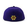 [New Era] Cap 59FIFTY DC Comics Joker LAUGH OUT LOUD FITTED CAP DC COMICS JOKER 5950 Hat Purple American Comic Entertainment Sz 8 [Used]