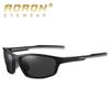 aoron Fashion Design Polarized Sunglasses Outdoor Classic Black Cycling Glasses for Men Women Running Sport Sun Glasses
