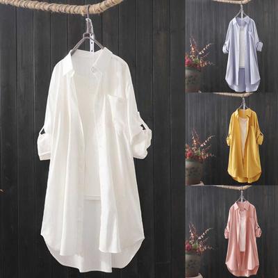 Женская мода, однотонный свободный повседневный кардиган, тонкая внешняя блузка, топ