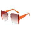 Солнцезащитные очки женские High-End Sense без оправы Trend Square с большой оправой Солнцезащитные очки с защитой от ультрафиолета