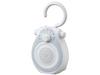 Koizumi Shower Radio Wide FM Compatible Battery Operated with Hook Blue AM/FM SAD-7715/A