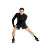 Nike Мужская дышащая футболка-лонгслив Stride HZ Midlayer с воротником-стойкой Черная HV2181-010