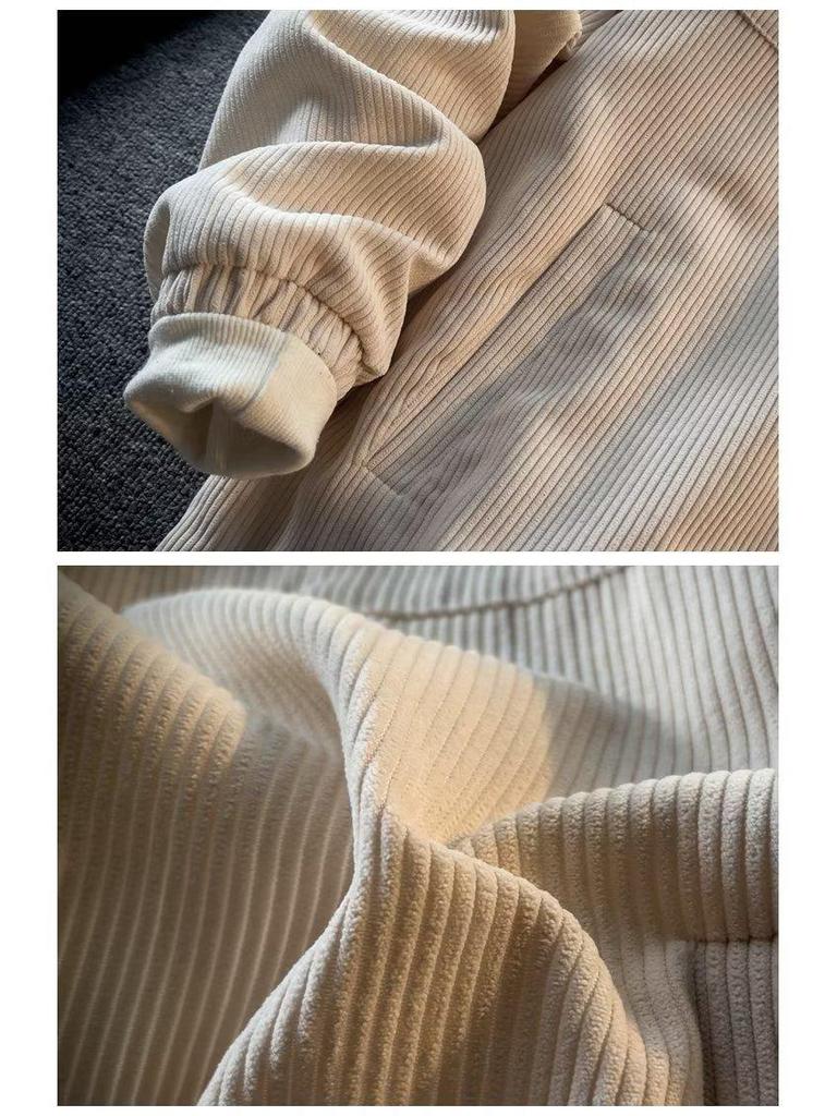 Men's 2023 Corduroy Jacket: Retro American Workwear Style for Spring & Autumn