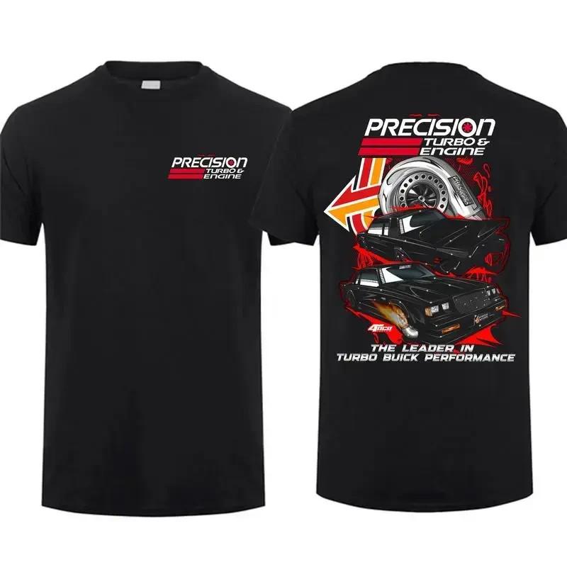 Turbo Performance Muscle Car 2-Sided Engine Graphic Unisex Tee Unisex T-Shirt