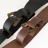 Black Color Elastic Wide Cummerbunds Metal Buckle Versatile Waist Belt  Sweater Pairing