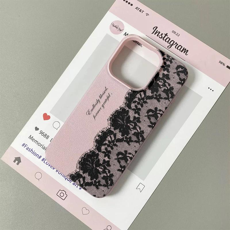 Чехол для телефона с узором из мятного кружева и узором из личи для Redmi A5 A3 A1 14C 13 12 12C 10 9 9A 9T 9C 8 K60 Ultra Ударопрочный