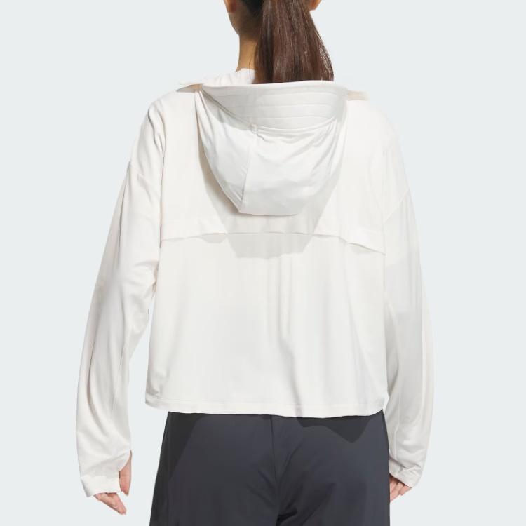Adidas KNIT UPF JACKET Jackets & Coats Women's Pink White JJ1336