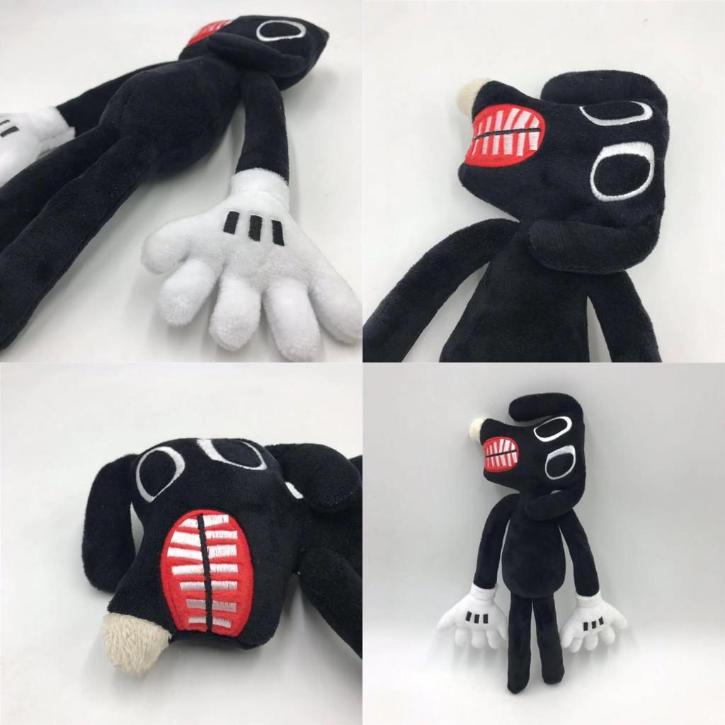 Серия Siren Head Плюшевая игрушка Черный Пес Кривая шея Ужас Набивная кукла 30см/11.8дюйма высота