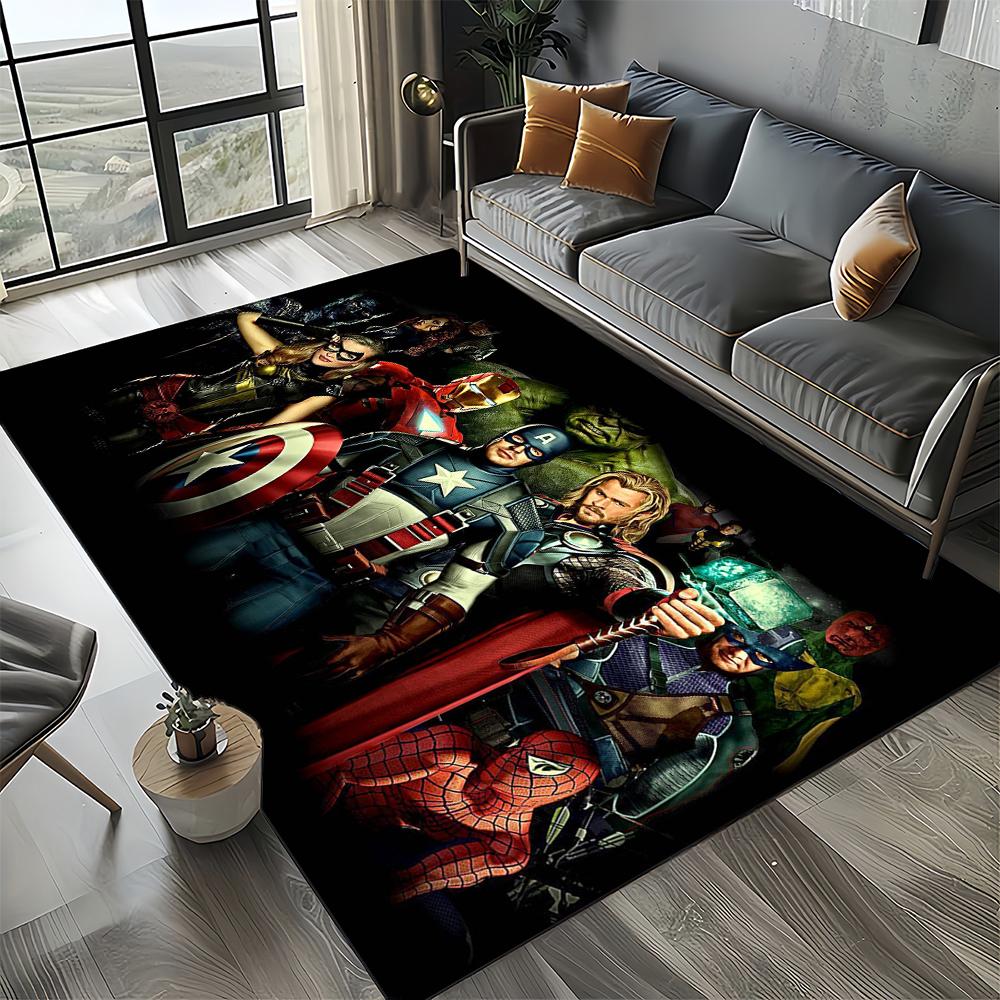 3D Marvel 27 Стиль Веном Капитан Супергерой Ковер Коврик для Спальни Гостиной Дома Украшение Дивана, Детский Большой Декор Напольный Коврик HD