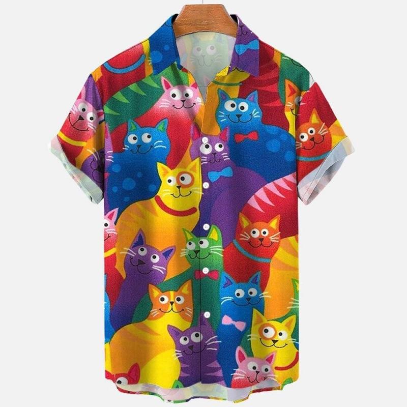 New men's large-size 1D shirt, the source of the hot-selling series 1D digital printed Hawaiian shirt