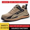 Women's Safety Shoes Anti-Smashing and Anti-Penetration Steel Toe Cap Safety Shoes Breathable Work Safety Shoes