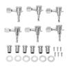6 Set Tuning Pegs Electric Guitar Machine Heads Tuners Parts Accessories 1:18 Sealed Locking 6L