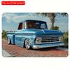 2D Flat Wooden 30*20cm Retro Classic Truck Sign - Wall Art Decoration Garage Wall Decoration, Cafe Bar Club Living Room Wall Holiday Celebration