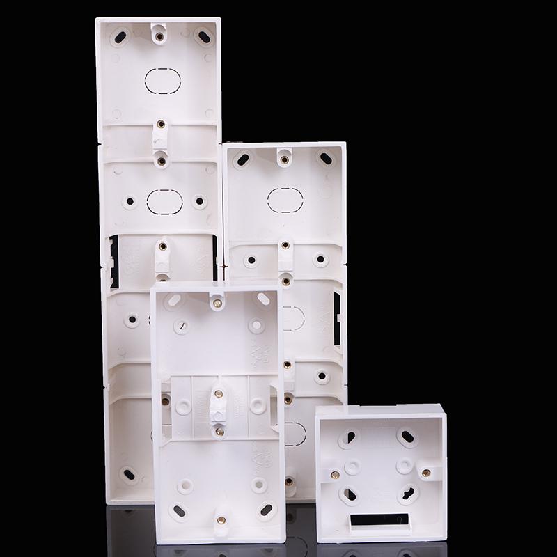 86 Тип 2/3/4 Розетка группового переключателя Распределительная коробка Настенная розетка Темная коробка