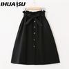 IHUASU Женская модная повседневная летняя весенняя юбка