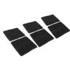 6 Pcs Chicken Nesting Box Pads PE Chicken Nesting Pads for Coop Chicken Egg Laying Accessory Black