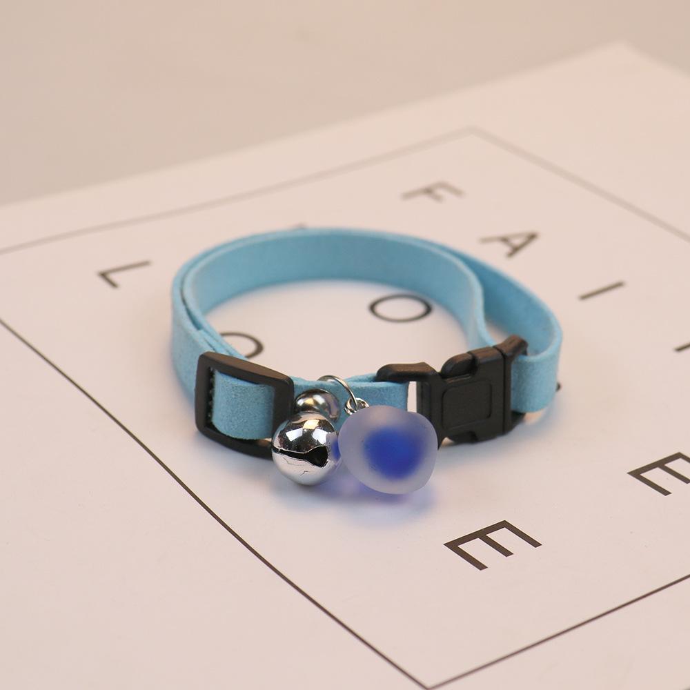 Улучшенный отрывной кошачий ошейник с колокольчиками, безопасная регулируемая пряжка, легкий, идеально подходит для кошек-мальчиков и кошек-девочек, щенков