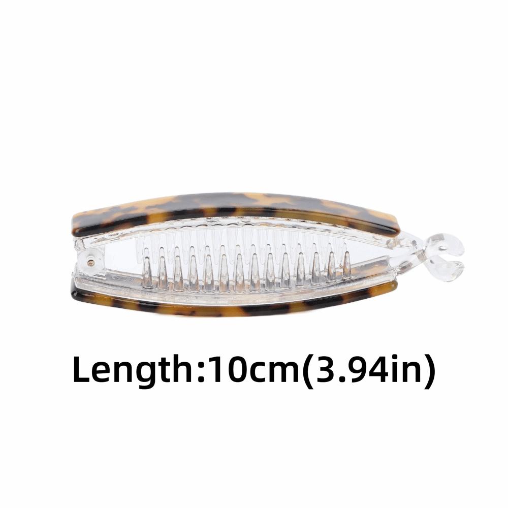 Strong Claws Banana Clip Tortoiseshell Banana Barrette Volumizing Hair Hair Claw For Women