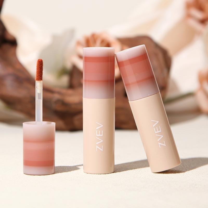 New Velvet Matte Mist Lip Glaze Waterproof Lipstick Moisturizing and Hydrating Lip Mud Natural White Brightening Lip Balm Lasting Set Women's Makeup