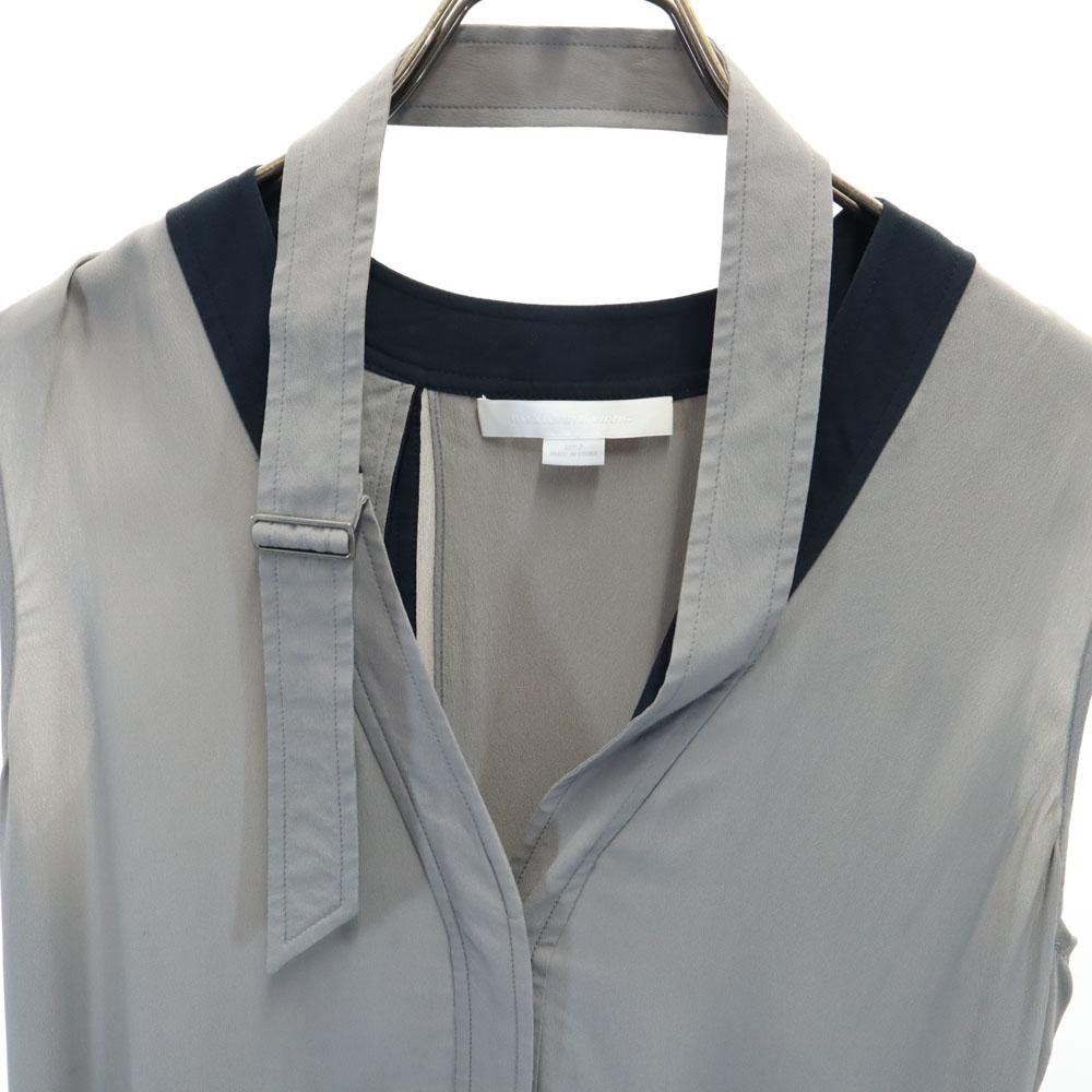 Alexander Wang Платье длинное без рукавов 2 серых Женщины Б/У