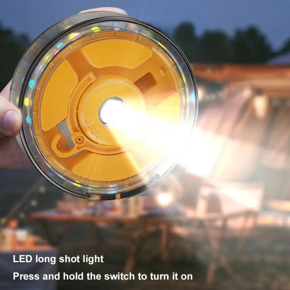 5 Modes Portable Camping Lantern LED Lamp Ambient Light Tent String Lights with Hook Easy Installation LED Camping String Lights