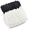 1Meter Colored Goose Feathers Trims Real Geese Feather Trim Tassel Fringe Ribbon White Black Feather Crafts Clothes Accessories