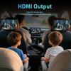 5-в-1 Адаптер OneCarStereo для беспроводного CarPlay с HDMI-выходом, USB-входом, двухдиапазонным Wi-Fi, обновлением OTA, поддержка Android Auto, YouTube,