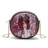 2024 Summer Women's Small Round Shoulder Bag Sweet Ladies Casual Circular Messenger Bags for Women Crossbody Bag