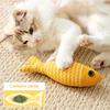 Pets Mint Имитация рыбки Смешная игрушка Палочка для прорезывания зубов Игрушка для домашних животных Устойчива к укусам и царапинам Аксессуары для кошек Игрушки Принадлежности