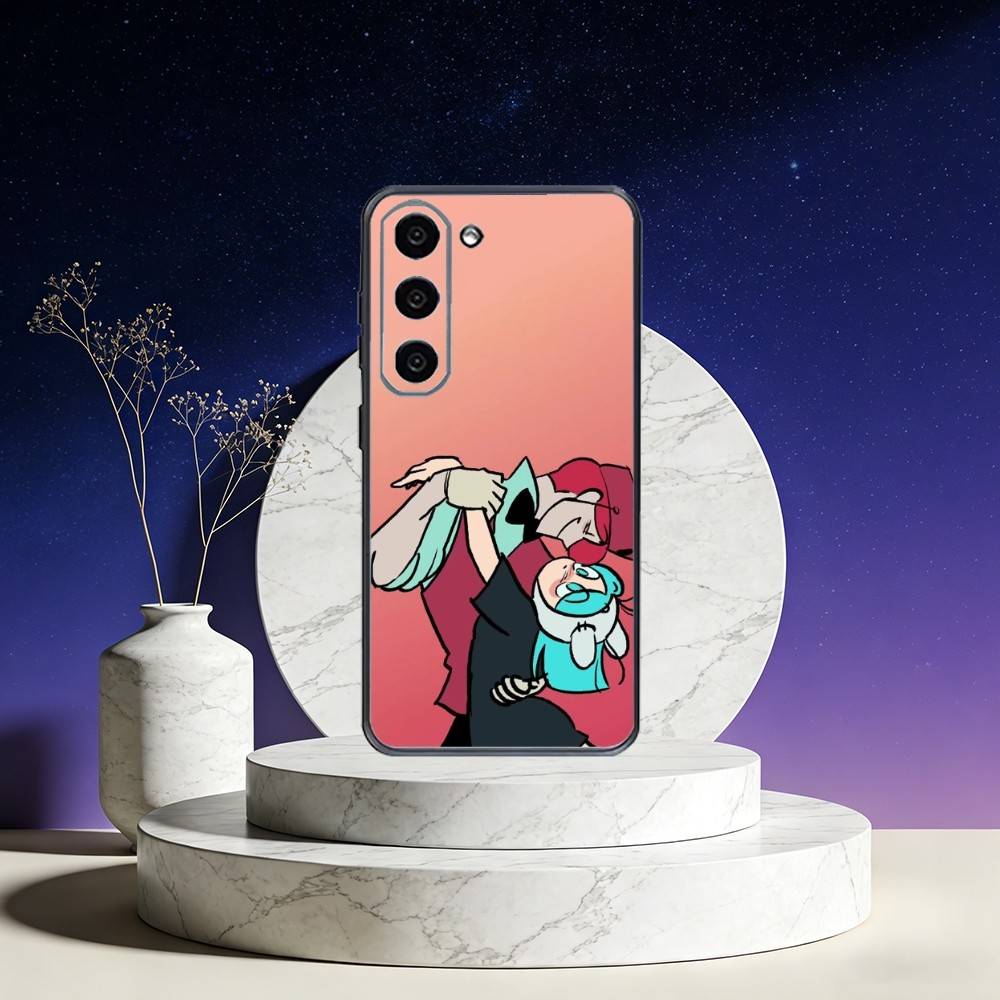 Anime P-Psychocuties Phone Case For Samsung Galaxy A73,A72,A71,A70,A53,A52,A51,Others Soft Black Cover