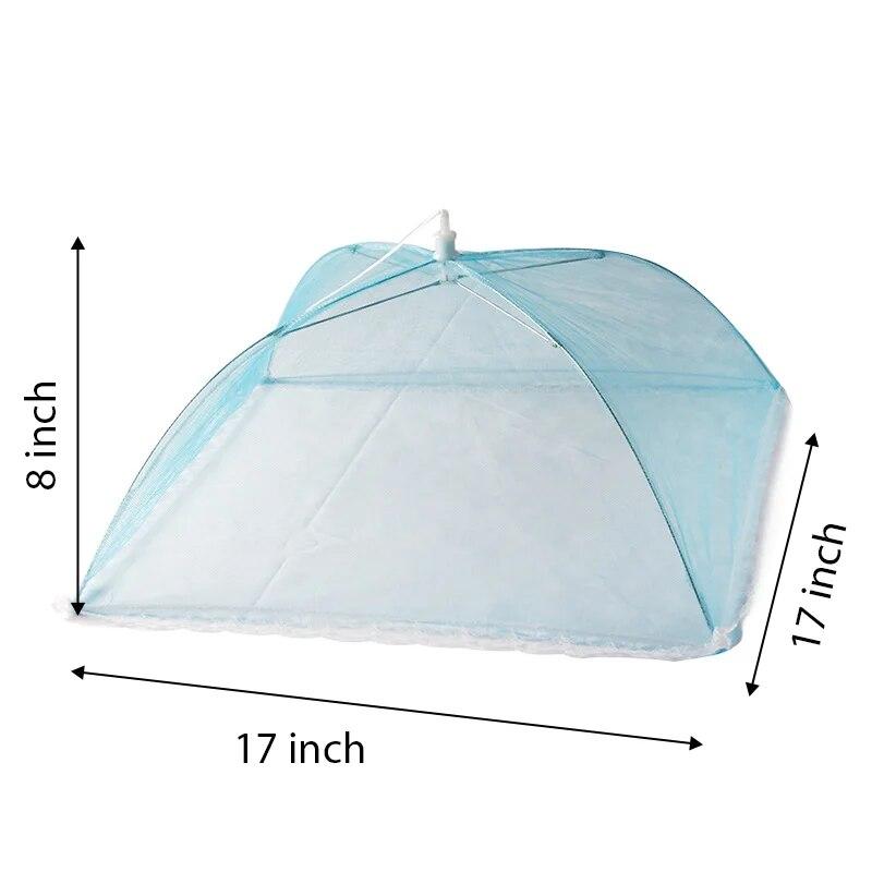 1шт складная сетка для еды, палатка для домашнего стола, еды, овощей, фруктов, зонт, дышащая, защищающая от насекомых, сетка для еды