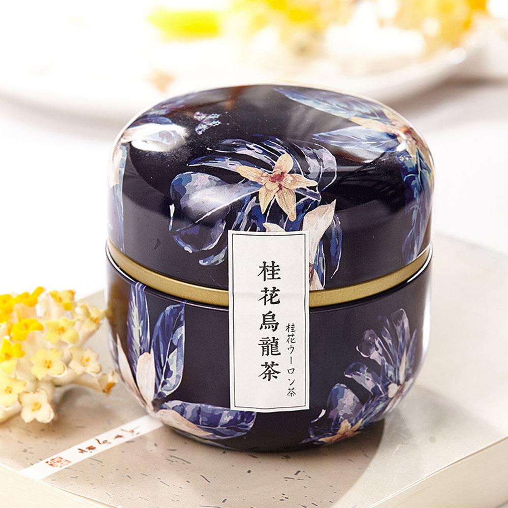 Party Portable Mini Small Round Storage Box Tea Cans Containers Packaging Box Tin Plate Canister