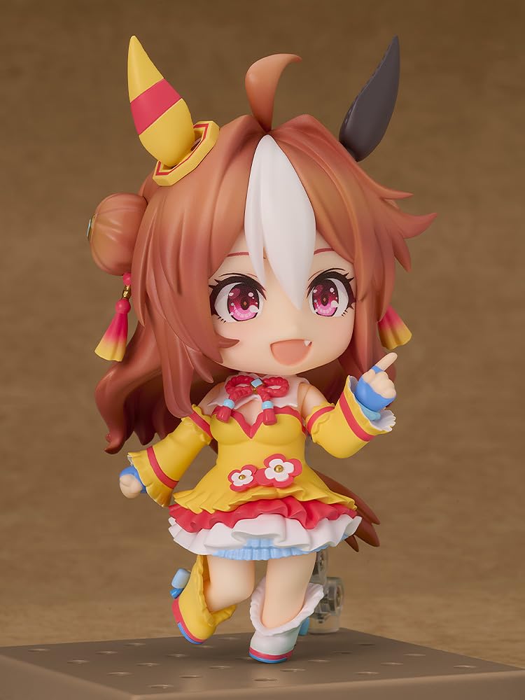Nendoroid Uma Musume Pretty Derby Копано Рикки пластиковая раскрашенная фигурка, не в масштабе