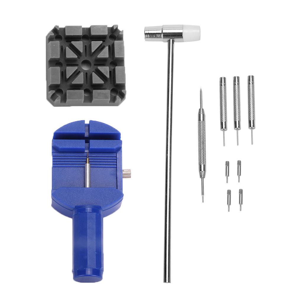 Watch Strap Link Pin Remover Kit Bracelet Strap Adjusters Watch Repairing Tools