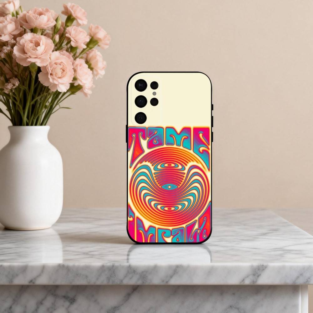 Чехол для телефона Epiphany Pop T-Tame I-Impala Band для Samsung S25, S24, S21, S22, S23, S30, Ultra, S20, Plus, Другие Мягкий черный чехол