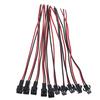 15Cm 10Pcs Long Jst Sm 2Pins Plug Male To Female Wire Connector