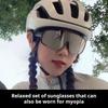Cycling glasses myopia glasses men's and women's outdoor sports hiking sunglasses windproof and sand skiing goggles goggles