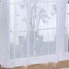 Peanuts Snoopy SNOOPY See-Through UV Protection Lace Curtains, Set of 2, Starry Sky Design, 100cm X 133cm, KO-6