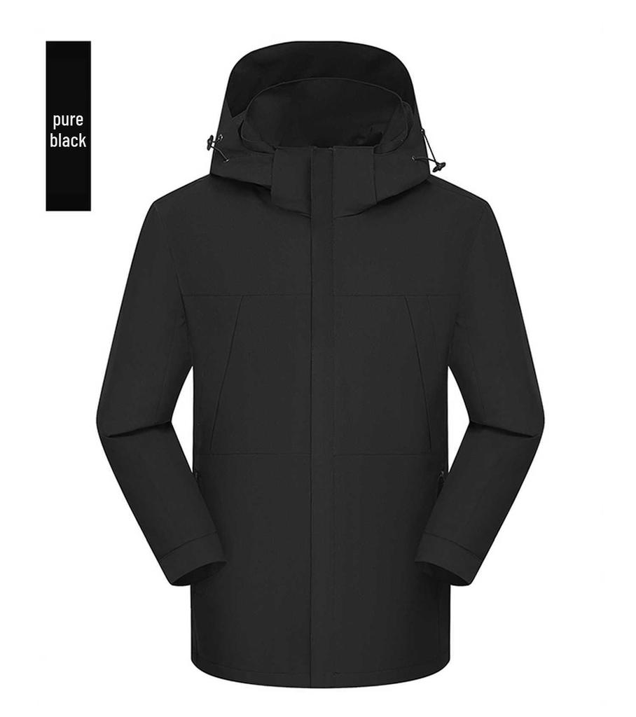 Unisex Windproof & Waterproof Outdoor Sports Jacket with Logo Print