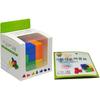 Magic Cube Magnetic Soma Cube, Orange + Yellow + Blue + Purple + Navy Blue + Red + Green, Korean Toy Supplies