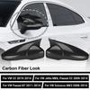 2X Side Wing Mirror Cover Caps For VW JETTA MK6 For Passat B7 For Scirocco For Beetle CC Eos Rearview Mirror Cover Add On