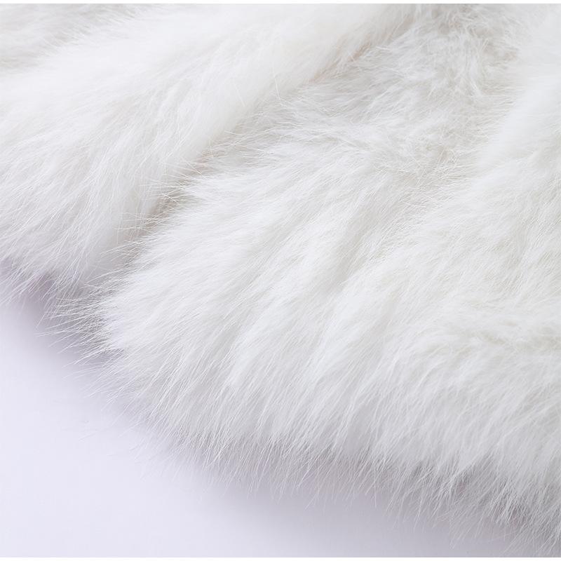 VAYLA Толстое Теплое Пальто из Искусственного Меха для Женщин с Поясом Отложной Воротник Меховые Парки Новая Зимняя Короткая Свободная Пушистая Верхняя Одежда